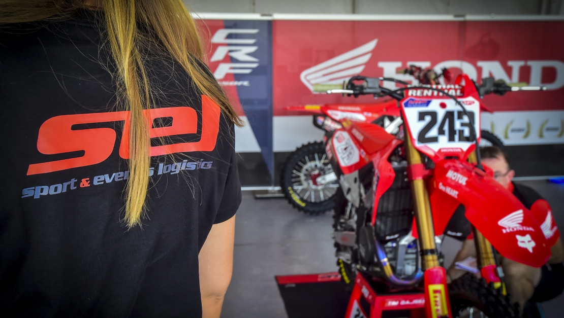 Sel on track in Shanghai: logistics and travel at the service of MXGP